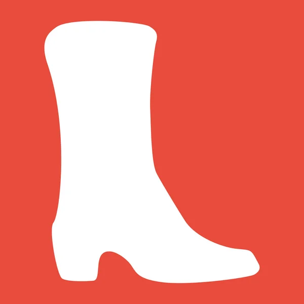 Shoe flat icon — Stock Photo, Image