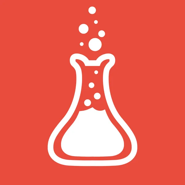 Laboratorium glas pictogram — Stockfoto