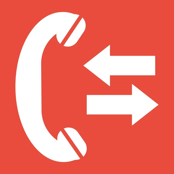 Diseño del icono del teléfono —  Fotos de Stock