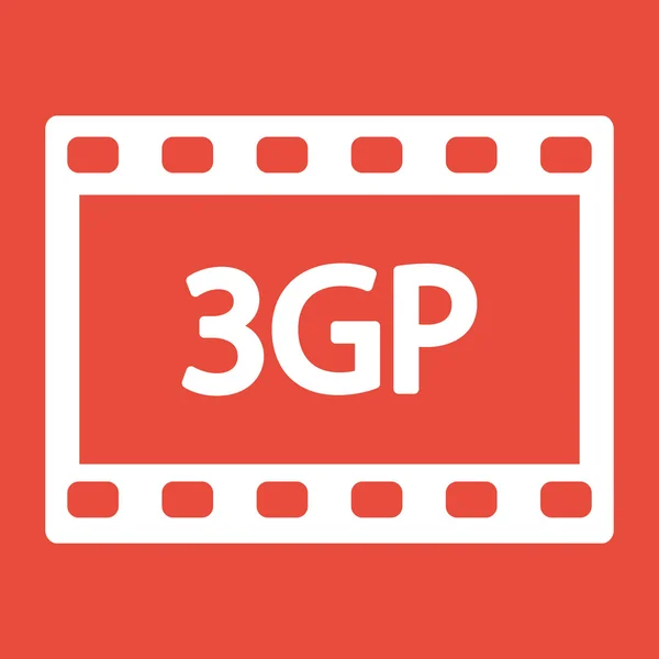 3gp Quadro de vídeo — Fotografia de Stock