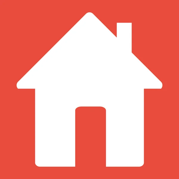 House icon flat design — Stock Photo, Image