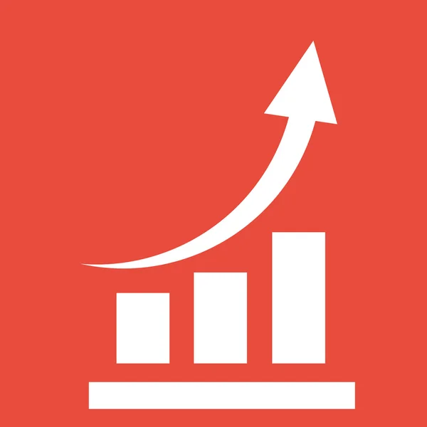 Graph-grafiek pictogram — Stockfoto