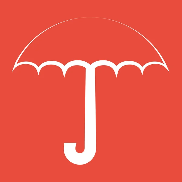 Umbrella icon design — Stock Photo, Image