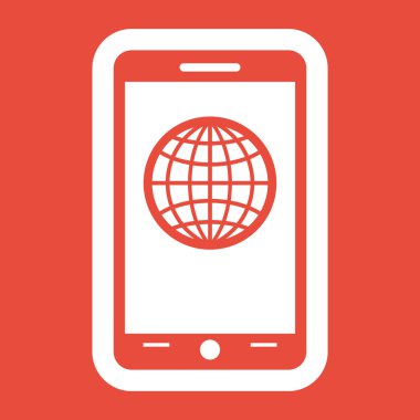 Mobil akıllı telefon simgesi