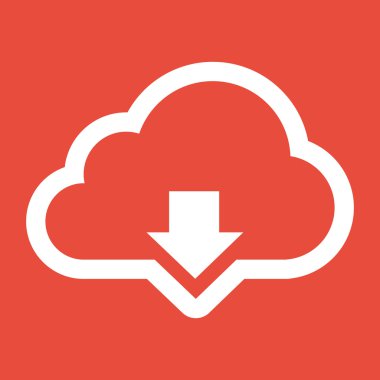 Bulut indirme simgesi