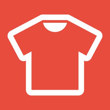 T-shirt simgesi tasarım