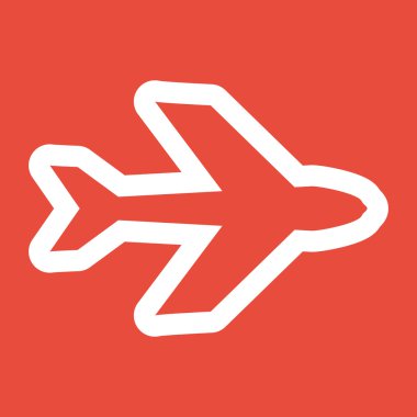 Uçak simgesi tasarım