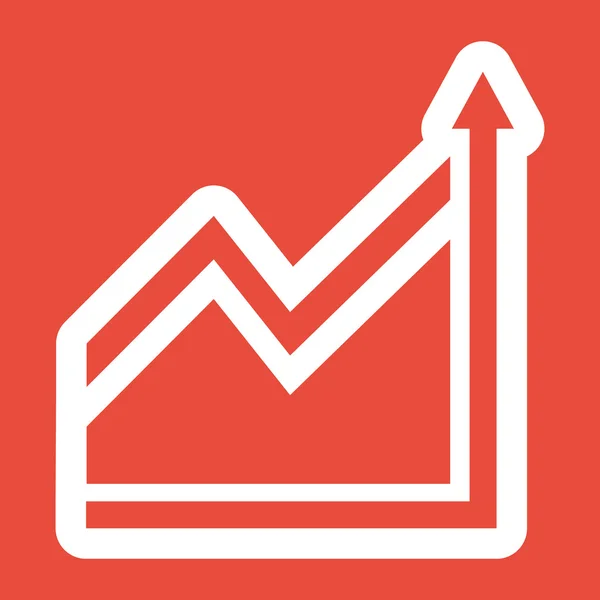 Infografía, icono del gráfico — Foto de Stock