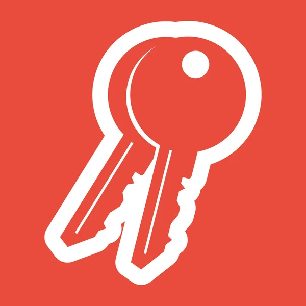 Icono de llaves — Foto de Stock