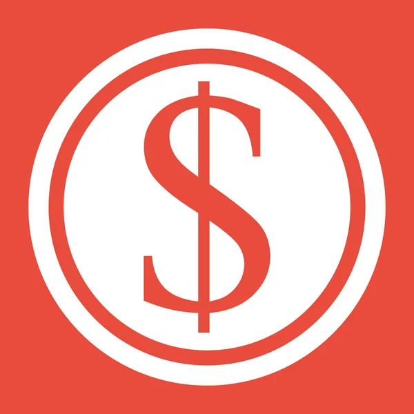 Dollar sign icon — Stock Photo, Image