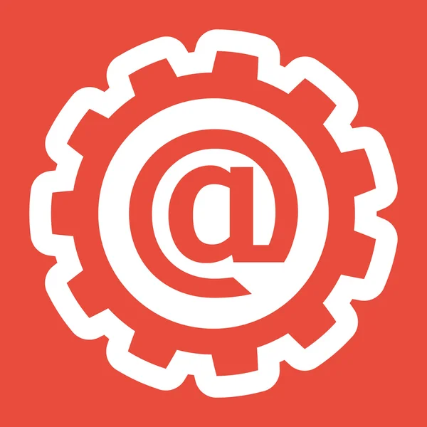 E-mail internet icon — Stock Photo, Image