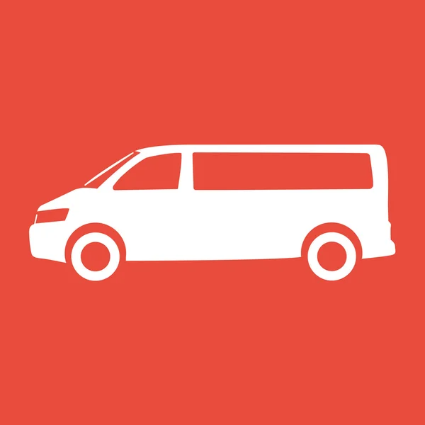 Delivery car Icon — Stock Photo, Image