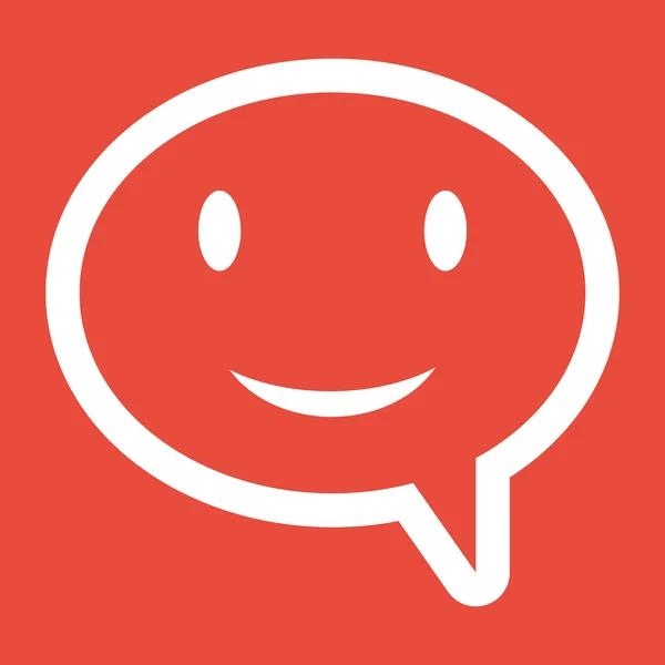 Speech bubble icon — Stock Photo, Image