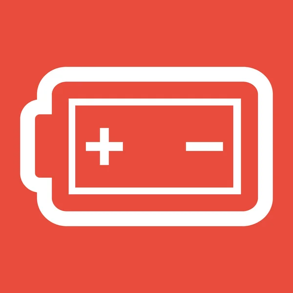 Batterij lading pictogram — Stockfoto