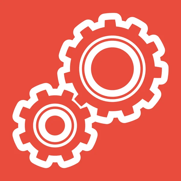 Diseño de iconos Cogwheel — Foto de Stock