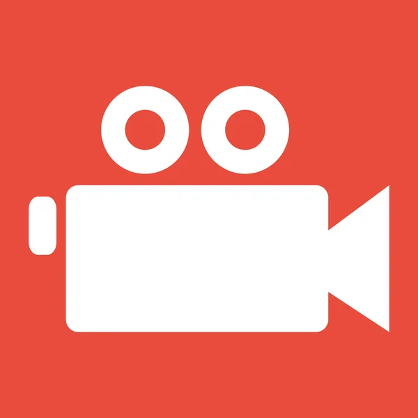 Ikona kamery wideo — Zdjęcie stockowe