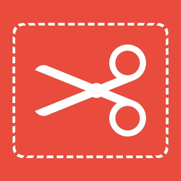 Scissors icon design — Stock Photo, Image