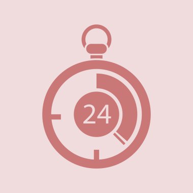 Kronometre simgesi tasarım