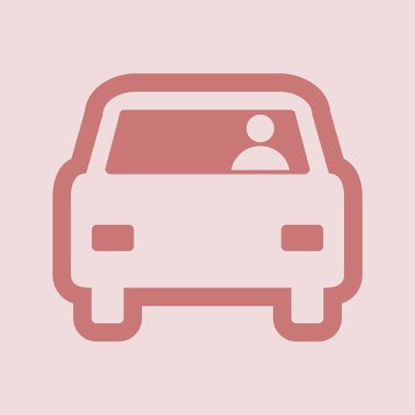 Araç simgesine illüstrasyon