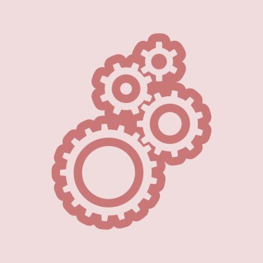 dişli simgesini metin için yer ile