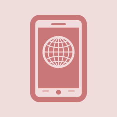 Mobil akıllı telefon simgesi