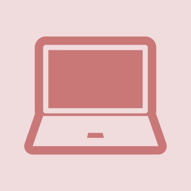 Dizüstü bilgisayar simgesi tasarım