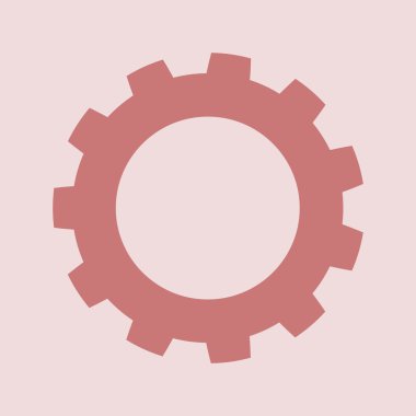 dişli simgesini metin için yer ile