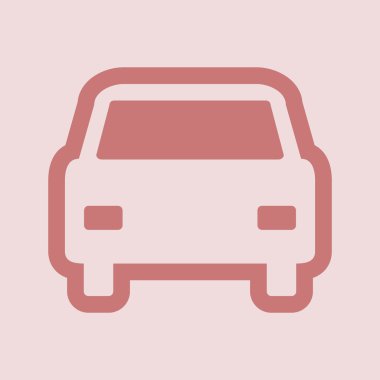 Araç simgesine illüstrasyon