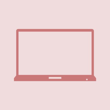 Dizüstü bilgisayar simgesi tasarım