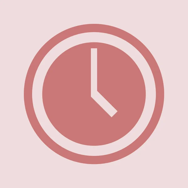 Clock icon design — Stock Photo, Image