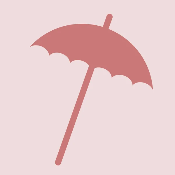 Umbrella icon design — Stock Photo, Image