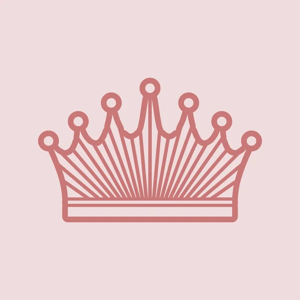 Crown icon — Stock Photo, Image