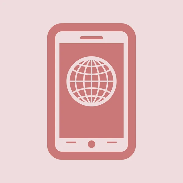 Mobil akıllı telefon simgesi — Stok fotoğraf