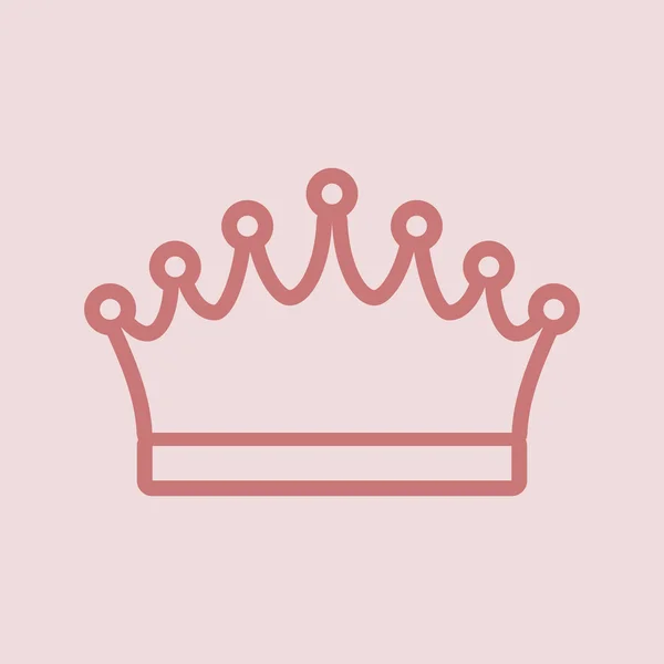 Crown icon — Stock Photo, Image