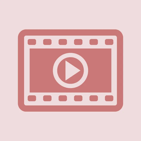 Icono de marco de vídeo — Foto de Stock