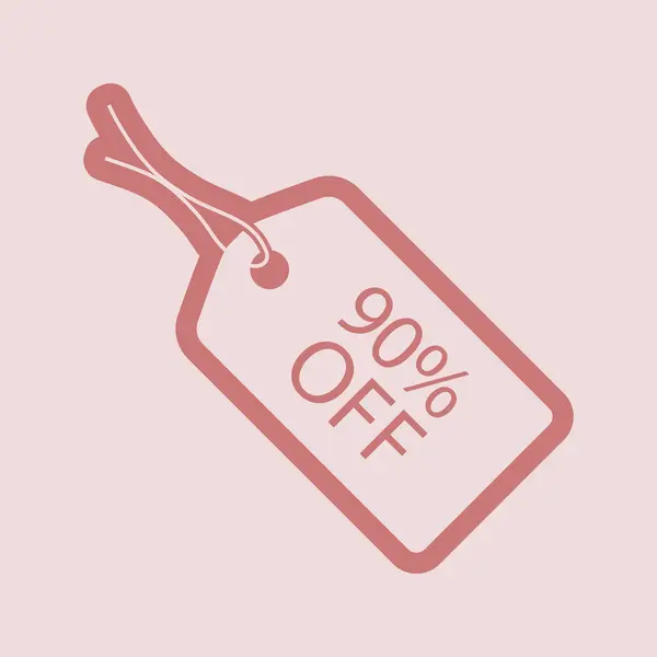 Sale tag icon — Stock Photo, Image