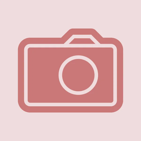 Icona della fotocamera Design — Foto Stock