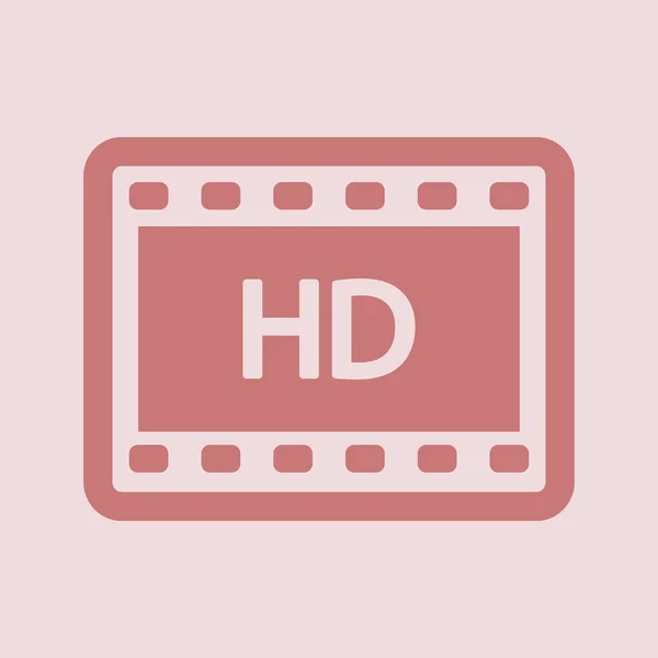 Videoframe pictogram — Stockfoto