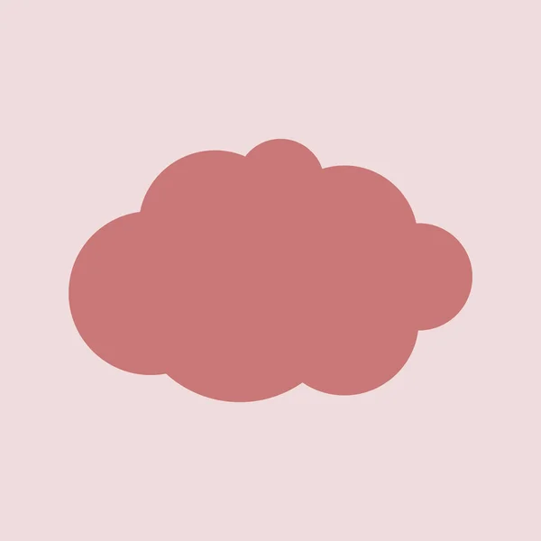 Cloud pictogram — Stockfoto