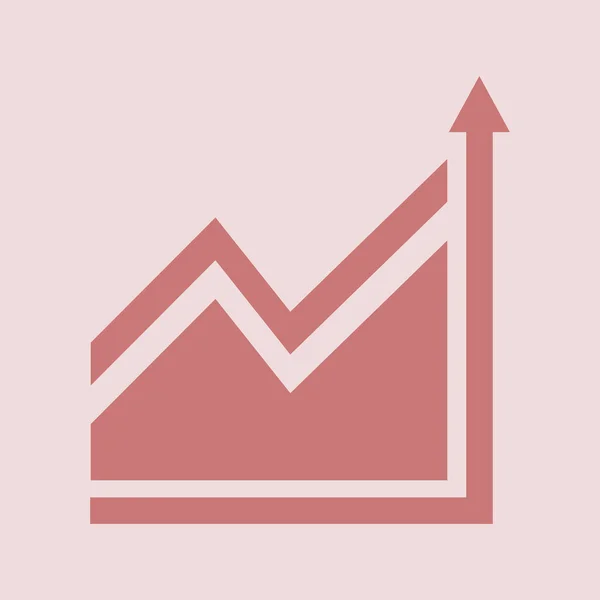 Gráfico ícone diagrama — Fotografia de Stock