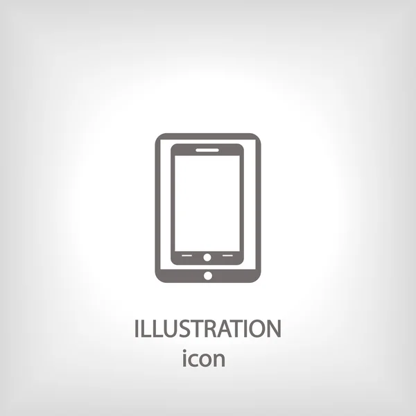 Mobiele smartphone pictogram — Stockfoto