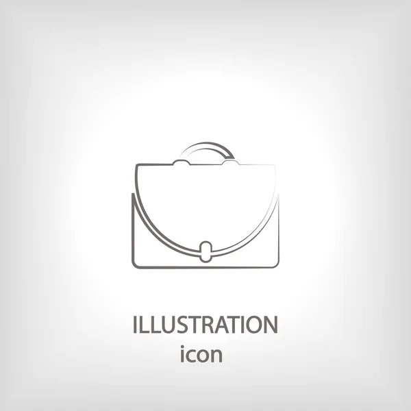 Design icona valigetta — Foto Stock