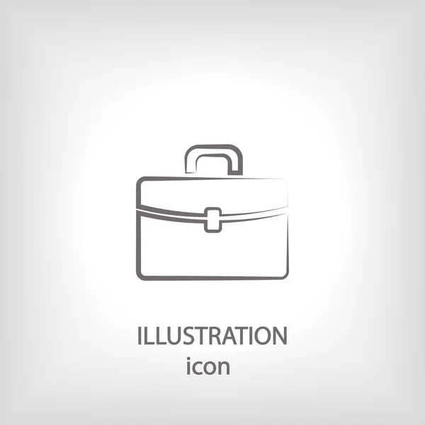 Briefcase icon design — Stock Photo, Image