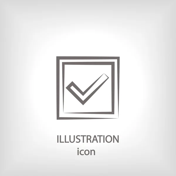 Confirm icons — Stock Photo, Image