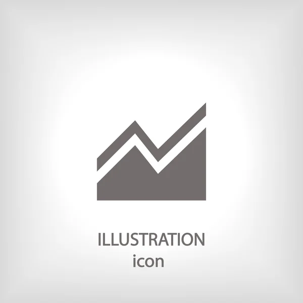 Infografica, icona del grafico — Foto Stock