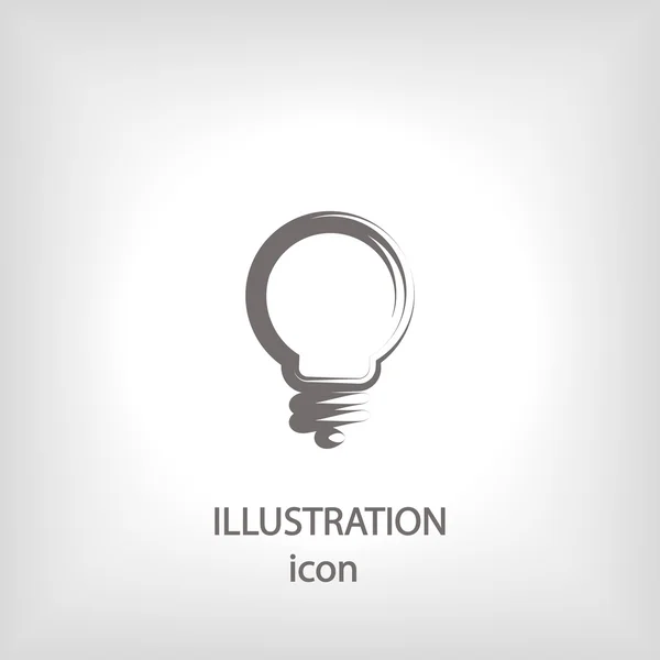 Light bulb icon — Stock Photo, Image