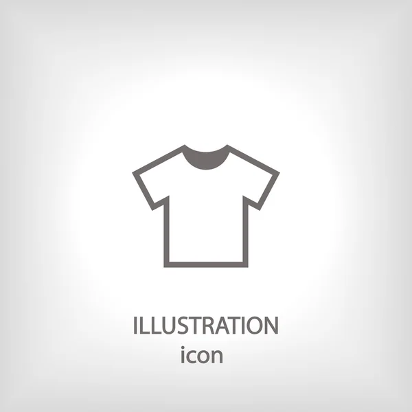 การออกแบบไอคอนเสื้อยืด — ภาพถ่ายสต็อก