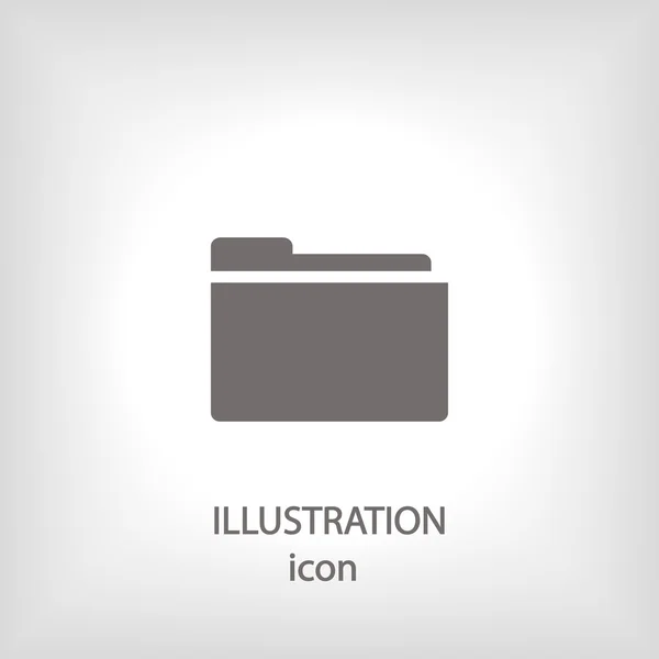 Vzhled ikony složek — Stock fotografie