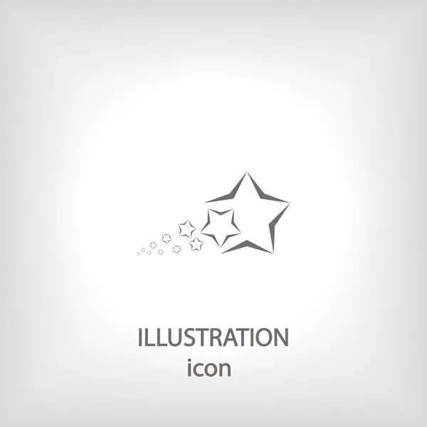 Icono de estrella — Foto de Stock
