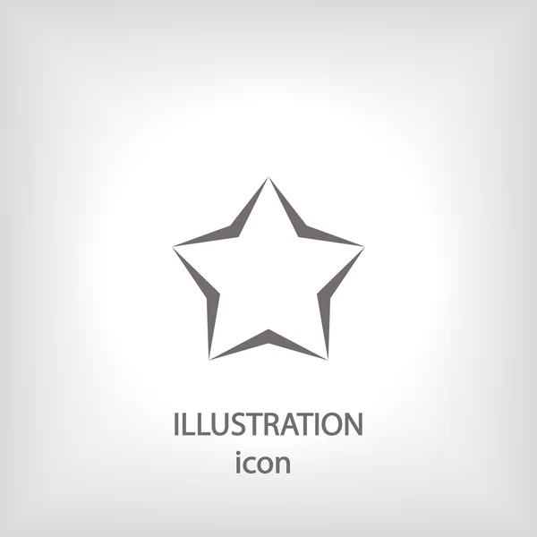 Star icon — Stock Photo, Image